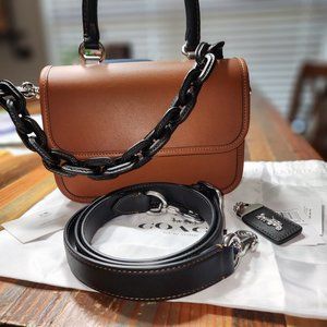 Coach Rogue Top Handle, NWT